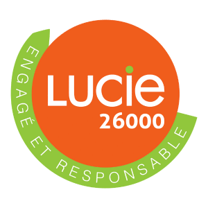 Logo Lucie, premier label RSE français